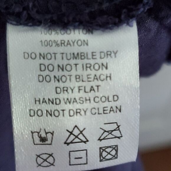 Jun & Ivy Navy Lace Mini - Picture 7 of 8